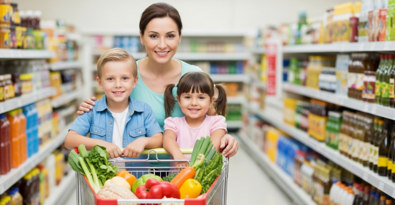 Nutrición saludable para niños y jóvenes